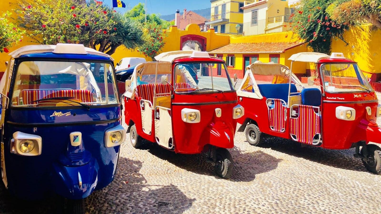 Tuk tuk tours in Funchal Madeira - TukTuking guided experiences
